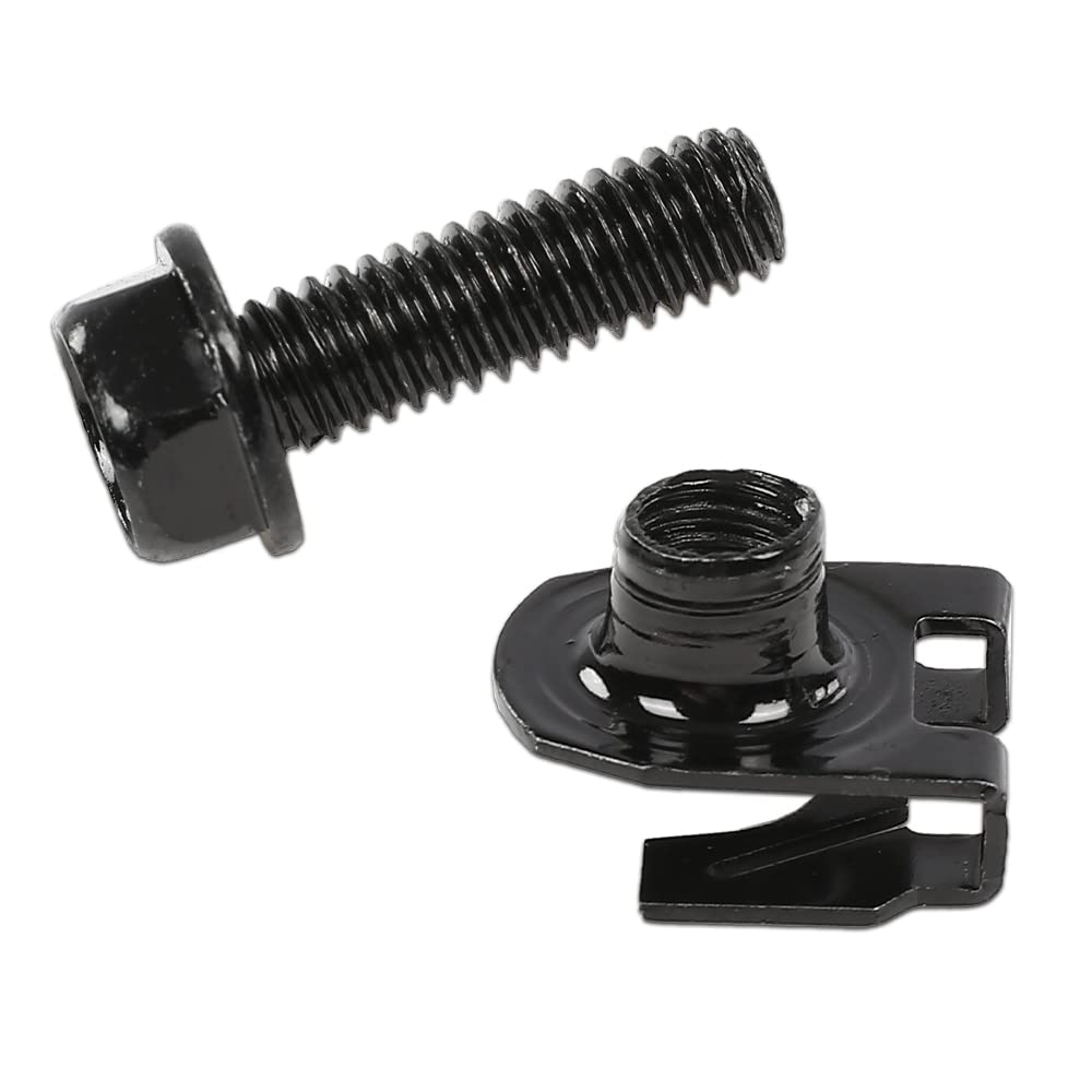 G-PLUS Front Shock Lower Special U Nuts Hardware & Lower A Arm Mounting Bolts 8pcs Compatible with 1955-2007 GM
