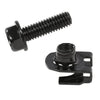 G-PLUS Front Shock Lower a Arm Mounting Bolts & Special U Nuts Hardware 8pcs Black Compatible with 1955-2007 GM