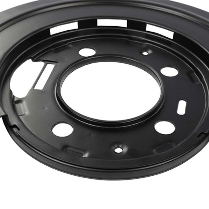 G-PLUS New Rear Brake Dust Shield Backing Plates Pair Compatible with 2000-2005 Ford Excursion/2000-2010 Ford F250 Super Duty TN02044