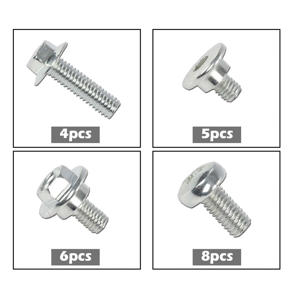 G-PLUS Plastics Bolt Kit Compatible with Honda Cr 60 80 85 125 250 450 480 500
