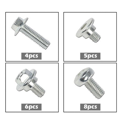 G-PLUS Plastics Bolt Kit Compatible with Honda Cr 60 80 85 125 250 450 480 500