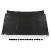 G-PLUS Black Hood Insulation Pad 1/2" Compatible with Chevy Caprice Impala 1991 1992 1993 1994 1995 1996