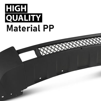 G-PLUS Black Lower Front Bumper Valance Compatible with 2011-2013 Jeep Grand Cherokee 4-Door (Fit Models With Lower Chrome Trim and WITHOUT Adaptive Cruise)