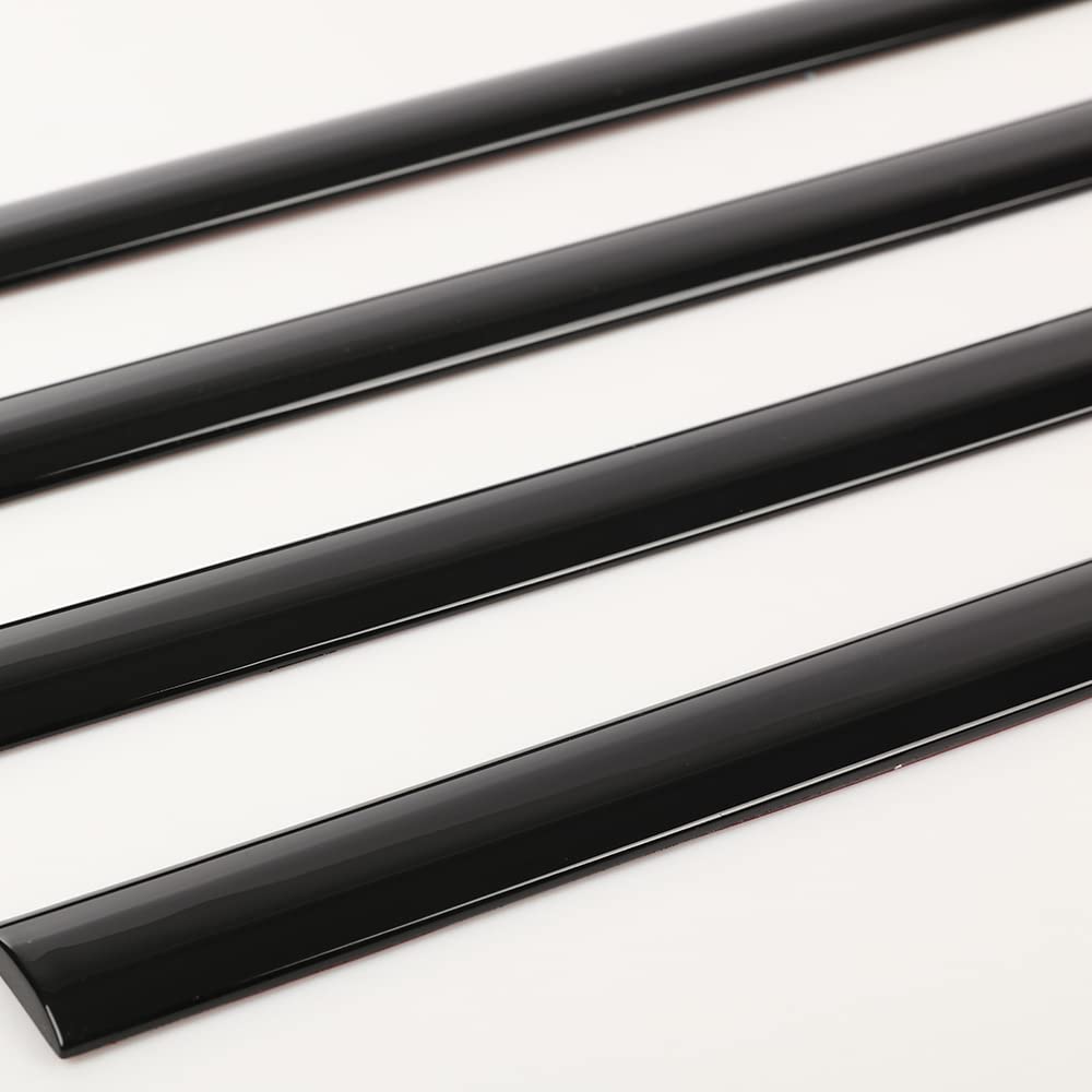 G-PLUS Chrome ABS Body Side Moldings Trim 4pcs Compatible with 2019-2021 Dodge RAM 1500 Crew Cab Door Molding Trim Kit Strips Universal Door Protector Automotive Molding Trim