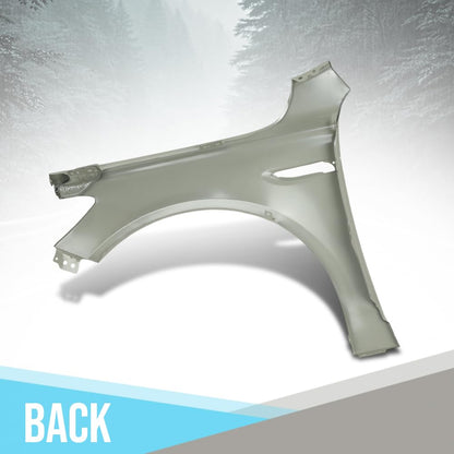 G-PLUS Front Right Passenger Side Fender Assembly Compatible with Buick LaCrosse 2017 2018 2019 GM1241397, 26243591 Gray