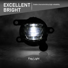G-PLUS Fog Lights 2PCS for Volvo XC40 2018-2020 Polestar 2 2021-2023 Black Product Image