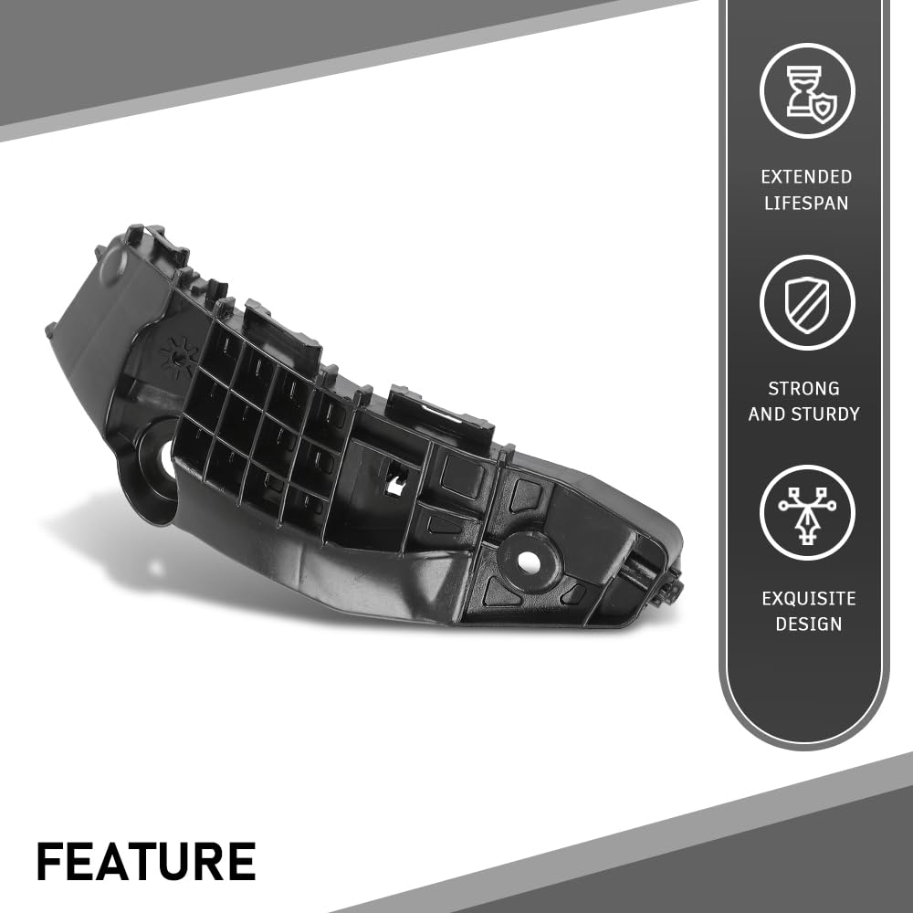 G-PLUS Front Left Bumper Retainer Support Bracket, Compatible with Toyota RAV4 2.5L 2019-2023/ RAV4 Prime 2.5L 2021-2023, 52536-0R070, 52536-42080