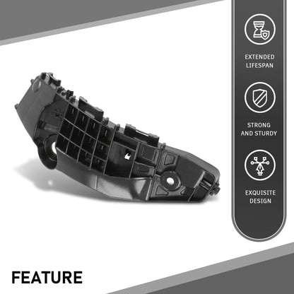 G-PLUS Front Left Bumper Retainer Support Bracket, Compatible with Toyota RAV4 2.5L 2019-2023/ RAV4 Prime 2.5L 2021-2023, 52536-0R070, 52536-42080