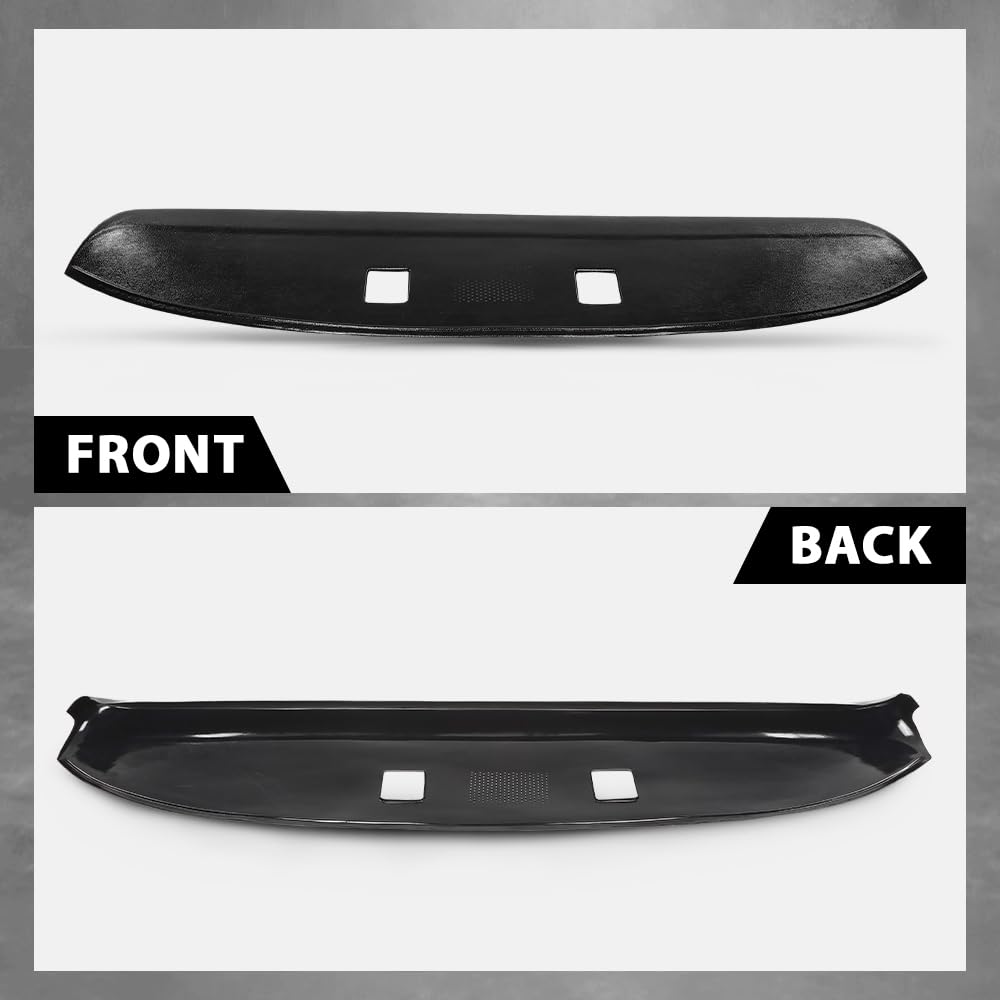G-PLUS Dashboard Cover Compatible with Ford F100 1967-1972 Dash Cover Black