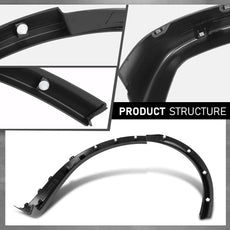 G-PLUS Rear Fender Flare Pair Wheel Arch Molding Product Features