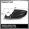 G-PLUS Passenger Exterior Mirror Lower Cover Compatible with Subaru Crosstrek 2018-2023,Fit Subaru Forester 2019-2024 91054FL200