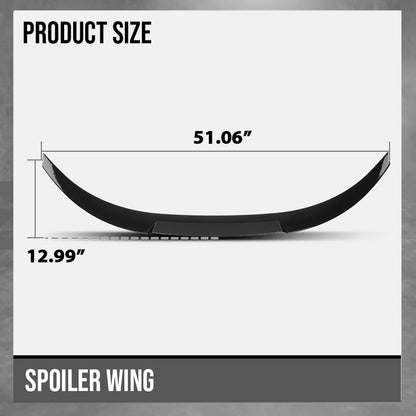 G-PLUS Rear Trunk Spoiler Wing Compatible with BMW 8 Series G15 F92 M8 Coupe 2019 2020 2021 2022 2023 Rear Spoiler Wing Black