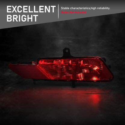 G-PLUS Right Rear Bumper Tail Light Shell Compatible with Volvo XC60 2014-2017 31353286 Red