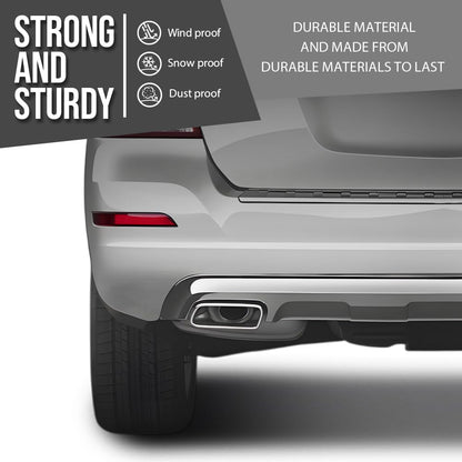 G-PLUS Rear Lower Bumper Skid Plate Cover Compatible with Benz GLK250 GLK350 2013-2014 Not Fit Models with AMG Style Bumpers or Tow Hitch Package 2048857423, 204 885 7423 Silver
