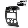 G-PLUS Radio Dash Bezel Trim Panel Compatible with Chevy Colorado GMC Canyon 2004-2012 Black