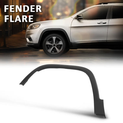 G-PLUS Fender Flares Front Driver Side Wheel Opening Molding Compatible with Jeep Cherokee 80th Anniversary 2021, Fit Jeep Cherokee Altitude 2019-2023, Fit Jeep Cherokee Latitude Lux 2021-2022