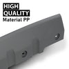 G-PLUS Front Bumper Tow Hook Skid Plate Compatible with LR4 Discovery 4 2014-2016 Gray