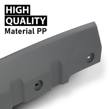 G-PLUS Front Bumper Tow Hook Skid Plate Compatible with LR4 Discovery 4 2014-2016 Gray