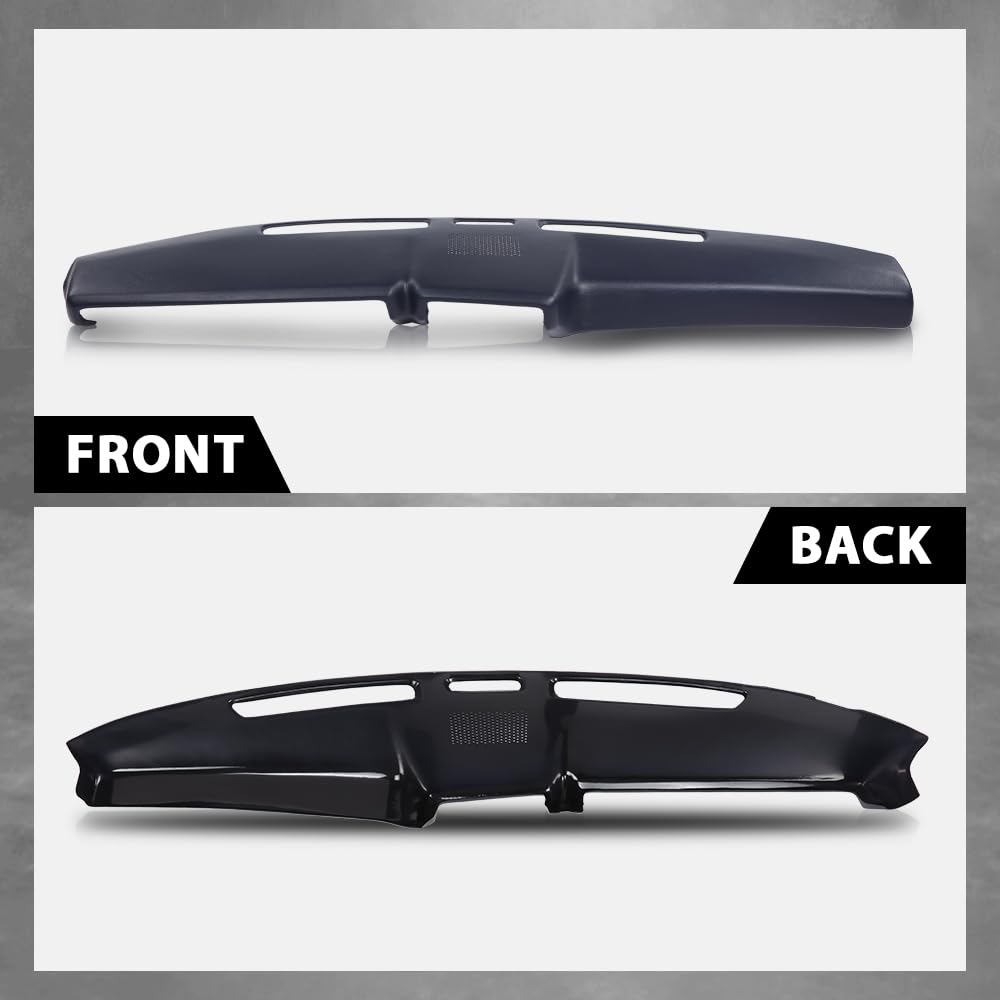 G-PLUS Dark Blue Dash Cover Compatible with Ford F100 F150 F250 F350 Bronco 1980-1986 Dashboard Cover