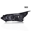 G-PLUS LED Headlight Assembly Compatible with Chevy Equinox 2018 2019 2020 w/Factory HID/Xenon,Passenger Right Headlamp Clear Lens Black Housing Amber Reflector Bumper Headlamps,faros delanteros