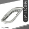 G-PLUS Fog Light Trim Driver and Passenger Side Compatible with Benz R320 R350 R500 R550 4Matic Base 2006-2010 MB1039169 MB1038169 2518852023 2518851923