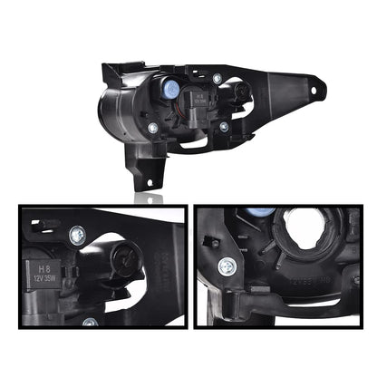 G-PLUS Front Bumper Driving Fog Lamp Compatible with 2017-2018 CR-V models only Fog Light Assembly Left Driver Right Passenger Side HO2592141 HO2593141