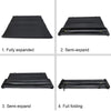 G-PLUS 5.5ft Soft Lock Four-Fold Truck Bed Tonneau Cover Compatible with 2015-2022 Ford F150 Extra Short Bed 5´5"
