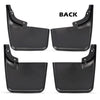 G-PLUS Mud Flaps, Compatible with Ford F150 2004-2014, w/o The Factory Wheel Lip Moldings Splash Guards Mudguards Front Rear 4PCS Heavy Duty Molded No Drill CL3Z-16A550-C, CL3Z-16A550-F