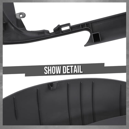 G-PLUS Dash Pad Bezel Graphite Compatible with Ford F150, Fit Ford Expedition 1997-2003 Graphite Dashboard Cover gray