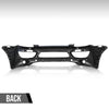 G-PLUS Front Bumper Cover Fascia With Headlight Washer Holes Compatible with Porsche Cayenne 2011 2012 2013 2014 95850522131G2L, PO1000144 Black