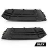 G-PLUS Pair Front Fog Light Cover Bumper Grille Bezel, Compatible with Audi S4 / A4 B9 S-LINE 2016-2018, LH Driver & RH Passenger 2PCS, 8W0807681F, 8W0807682F