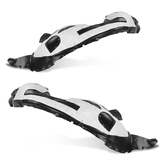G-PLUS Pair Front Fender Liner, Passenger 2PCS, FB5Z16102E, FB5Z16102B