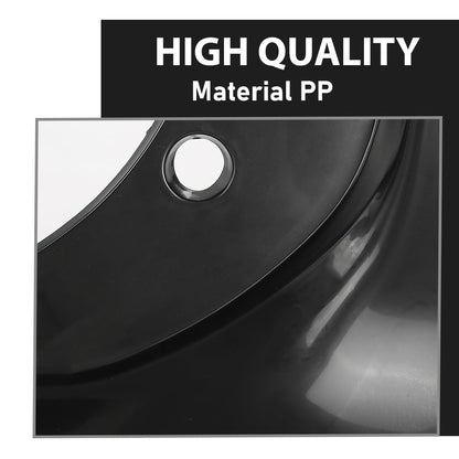G-PLUS Rear Bumper Cover Fascia Compatible with LX CT200h Base F Sport 2014-2017 w/o Parking Aid Sensor, 5215976904, LX1100173, Primed Black