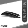 G-PLUS Front Right Fog Light Hole Cover Compatible with Volvo XC90 2016 2017 2018 2019 313830457, VO1039108 Chrome Black