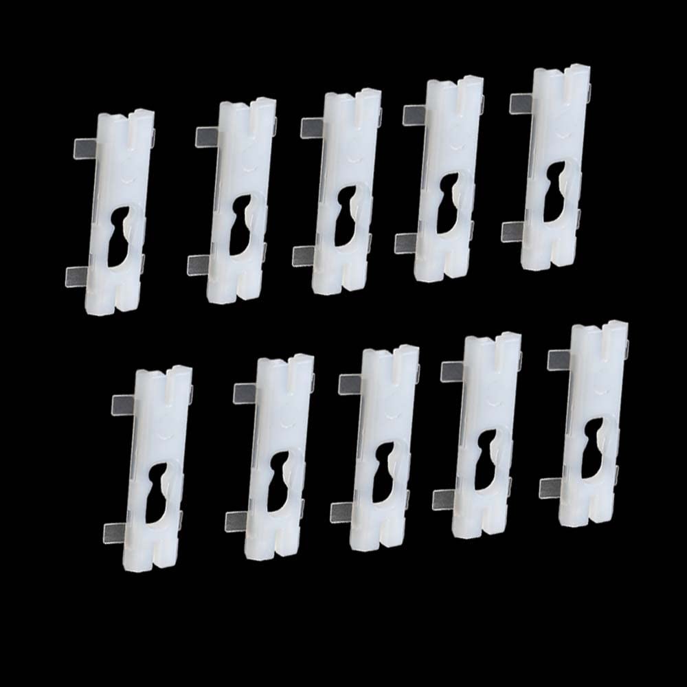 G-PLUS 10pcs Door Belt Side Trim Clips Compatible with 1971 1972 1973 1974 Dodge Challenger, Dart, Monaco, Polara, Charger, Challenger/Plymouth Barracuda, Cuda, Fury III, Gran Fury 11191