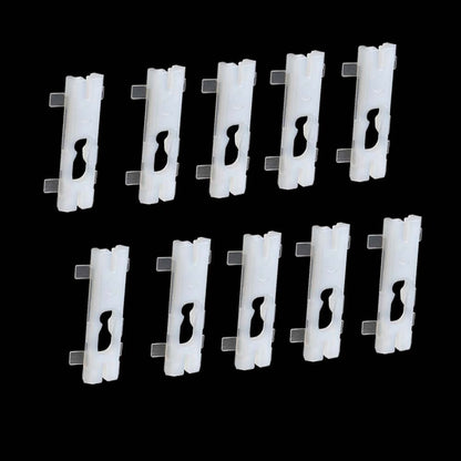 G-PLUS 10pcs Door Belt Side Trim Clips Compatible with 1971 1972 1973 1974 Dodge Challenger, Dart, Monaco, Polara, Charger, Challenger/Plymouth Barracuda, Cuda, Fury III, Gran Fury 11191