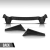 G-PLUS Rear Window Roof Spoiler Compatible with Honda Civic Gen 4 Door Sedan 2016 2017 2018 2019 2020 2021 Rear Roof Spoiler Glossy Black