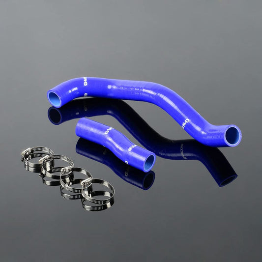 G-PLUS Silicone Radiator Coolant Hose Kit Clamps Compatible With Toyota IS300 ALTEZZA JCE10 2JZGE 1998 1999 2000 2001 2002 2003 2004 2005 2pcs,Blue