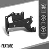 G-PLUS Right Headlight Bracket Compatible with Chevy Corvette C5 1997-2004 16523680, 16523682 Black