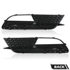 G-PLUS Front Bumper Lower Fog Light Grille Cover Grill Panel Pair Compatible with Audi A5 2012-2016/Fits Audi A5 Quattro 2012-2016/ Not fit for S5/ RS5/ A5 S-Line