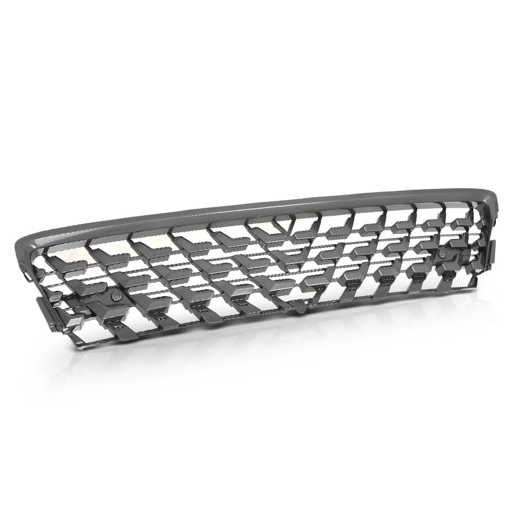 G-PLUS Front Bumper Grille Compatible with LX GX460 (submodel: Base, Executive, Luxury, Premium) 2020-2023 Fit For Models With Parking Aid Sensor 5311260340, LX1036139 Gray