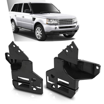 G-PLUS Front Bumper Mount Bracket Compatible with Range Rover 2003-2009 Black