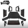 G-PLUS Soft Top with Tinted Windows Compatible with Jeep Wrangler JK Unlimited 2-Door 2007-2009 Black