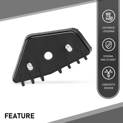 G-PLUS Front Bumper Face Bar Bracket Retainer Mounting Brace Passenger Right Side Hand Compatible with Ford Mustang Bullitt/Mach 1 2019-2023,Fit Ford Mustang 2018-2023 JR3Z17C947B, FO1043154 Black