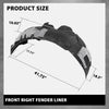G-PLUS Front Right Fender Liner Compatible with Audi A7 Quattro S7 RS7 2012-2018 4G8821172D