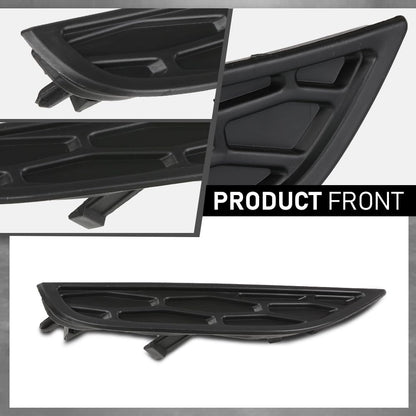 G-PLUS Front Lower Fog Light Lamp Bezel Compatible with Range Rover Evoque 2012-2015,Fit for Pure and Prestige Models Only,Not Fit for Dynamic Models