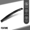 G-PLUS Rear Bumper ReinForcement Steel Compatible with Ford Mustang 2015-2024 FR3Z17906A, FO1106370 Black
