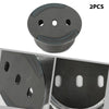 G-PLUS Universal Front Air Ride Bag Brackets Kit Cups 4.5" OD Compatible with Any Cars & Trucks with 4.5" Front Coil Spring Diameter