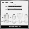 G-PLUS Bushing Press Kit Compatible with VW Audi Not Universal 45 Steel Silver