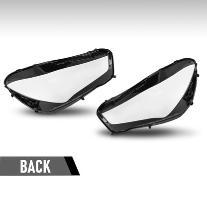 G-PLUS Headlight Lens Cover Compatible with Benz CLA-Class W118 CLA250 CLA35 AMG 2020-2022 Left & Right Front Headlamp Lens Cover Clear